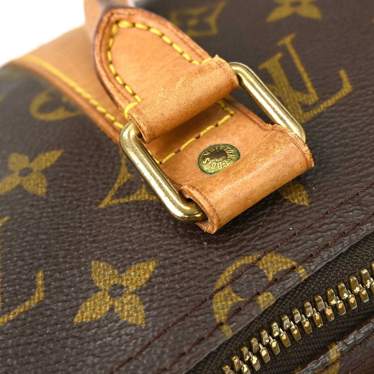 Louis Vuitton Keepall Bag Monogram Canvas, BROWN, CANVAS, Travel bag