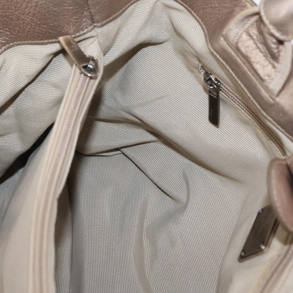 Salvatore Ferragamo Vala tote Leather, BEIGE, LEATHER, Tote bag