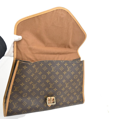 Louis Vuitton Beverly Briefcase Monogram Canvas, BROWN, CANVAS, Briefcase