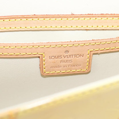 Louis Vuitton Fleurs Pochette Printed Monogram Vernis, YELLOW, PATENT_LEATHER, Shoulder bag