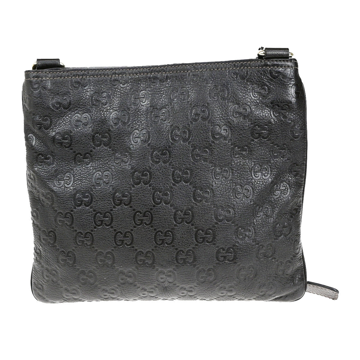 Gucci Guccissima Shoulder bag, Brown, Leather, Shoulder Bag