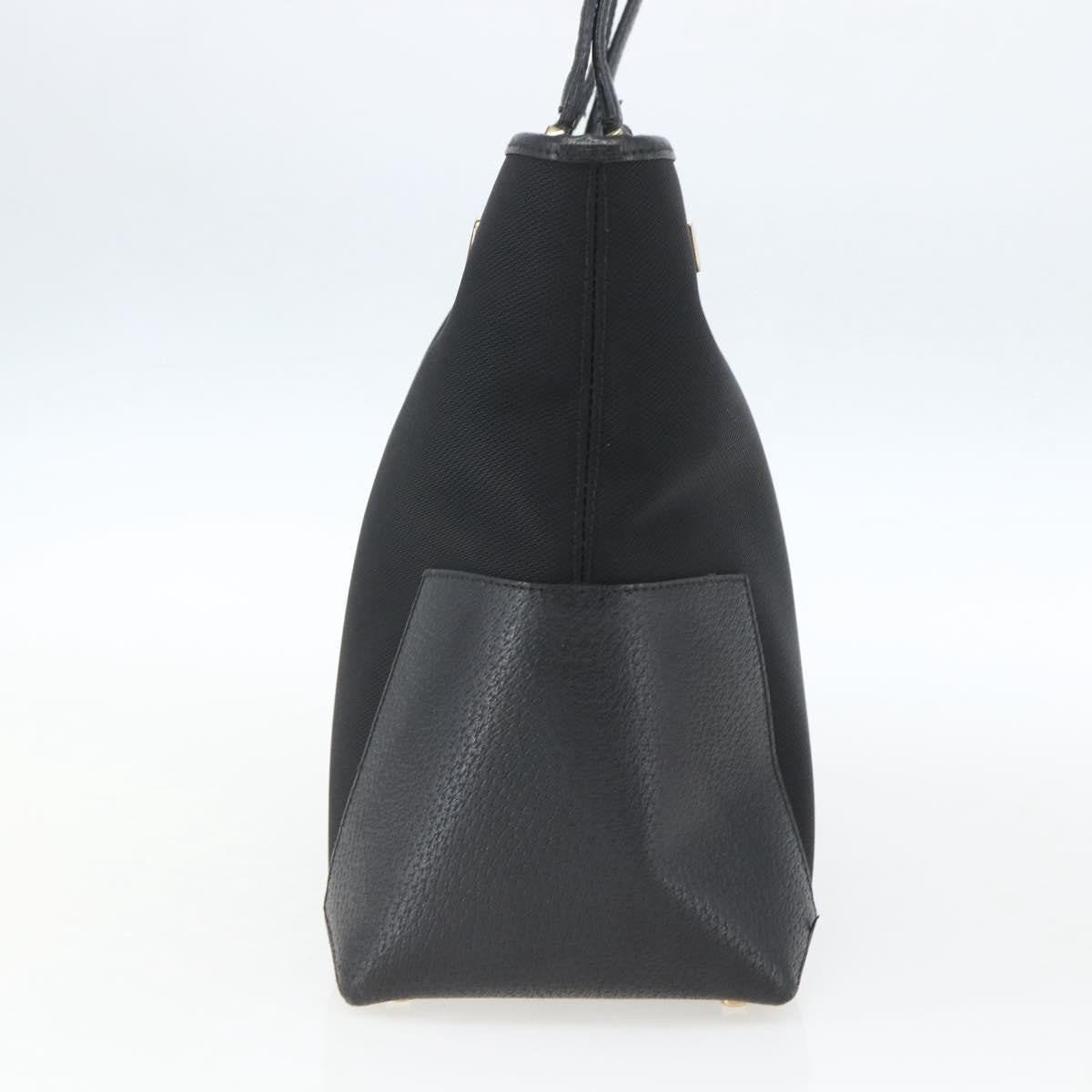 Salvatore Ferragamo Vintage Tote bag Nylon, BLACK, NYLON, Tote bag
