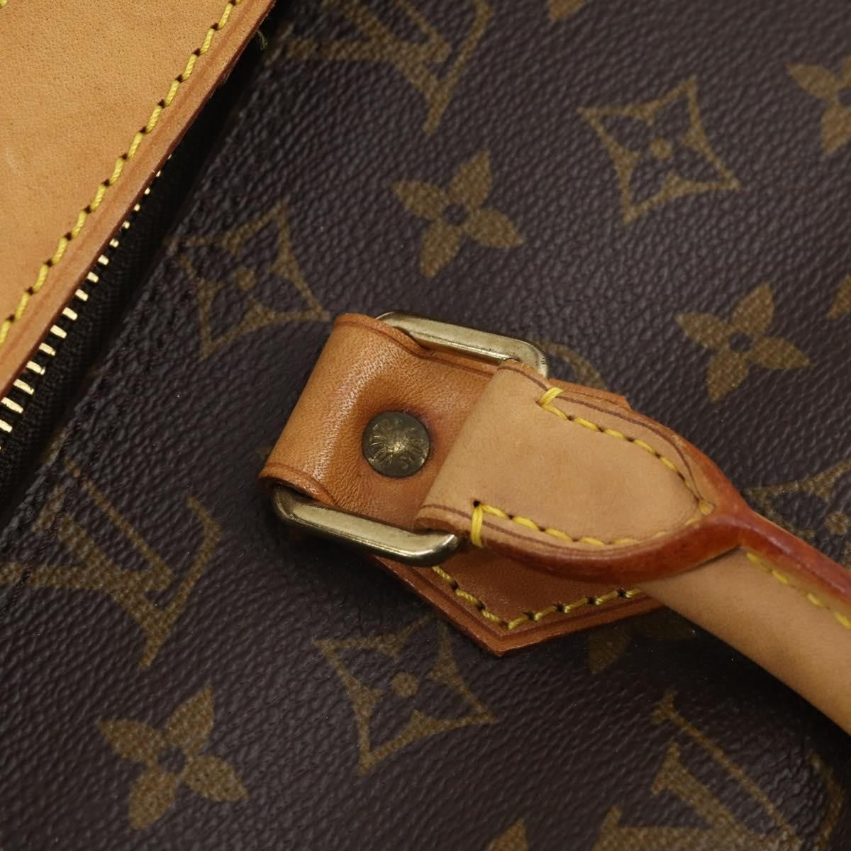 Louis Vuitton Cruiser Handbag Monogram Canvas, BROWN, CANVAS, Travel bag
