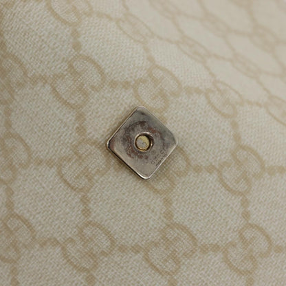 Gucci Flap Messenger GG Coated Canvas, Beige, Canvas, Shoulder Bag