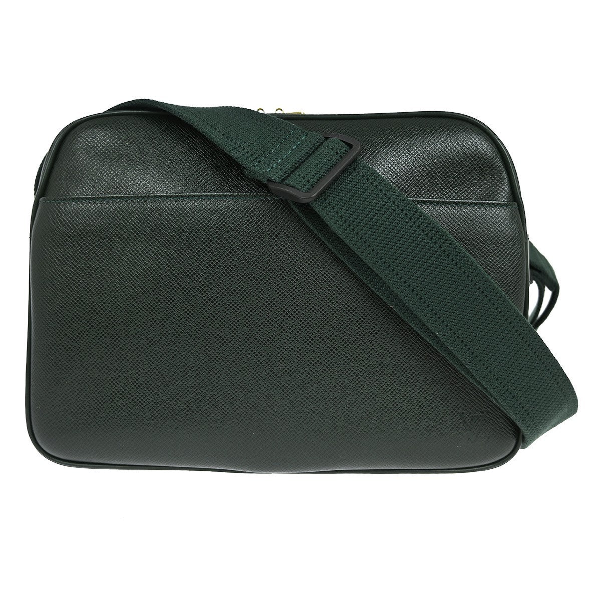 Louis Vuitton Reporter Bag Taiga Leather, GREEN, LEATHER, Shoulder bag