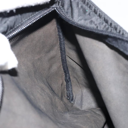 Prada Flat Messenger Bag Tessuto, BLACK, NYLON, Shoulder bag