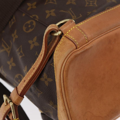 Louis Vuitton Vintage Montsouris Backpack Monogram Canvas, Brown, Canvas, Backpack