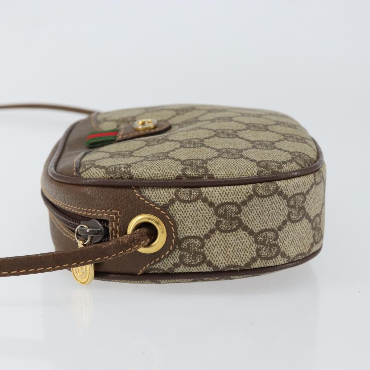 Gucci Vintage Pocket Shoulder Bag Canvas, BEIGE, CANVAS, Clutche & pouche