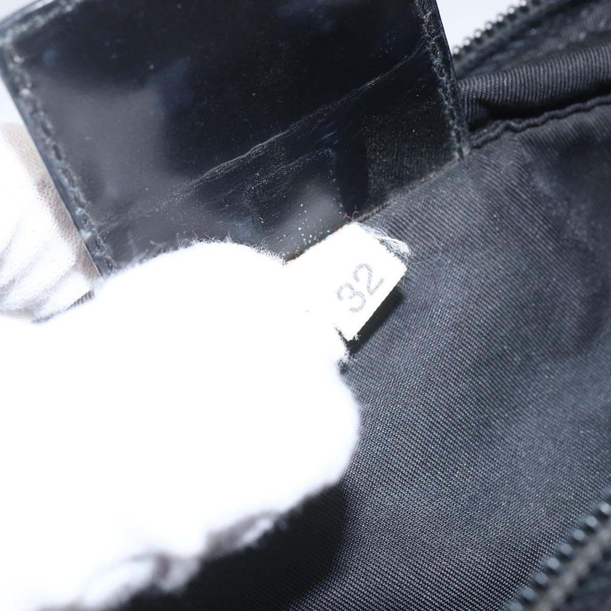 Prada Zip Top Messenger Bag Tessuto, BLACK, NYLON, Shoulder bag