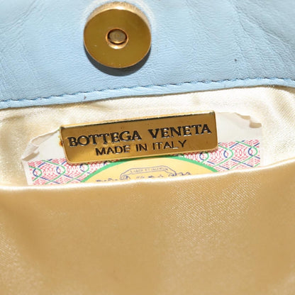 Bottega Veneta Drawstring Hobo Intrecciato Nappa, BLUE, LEATHER, Shoulder bag