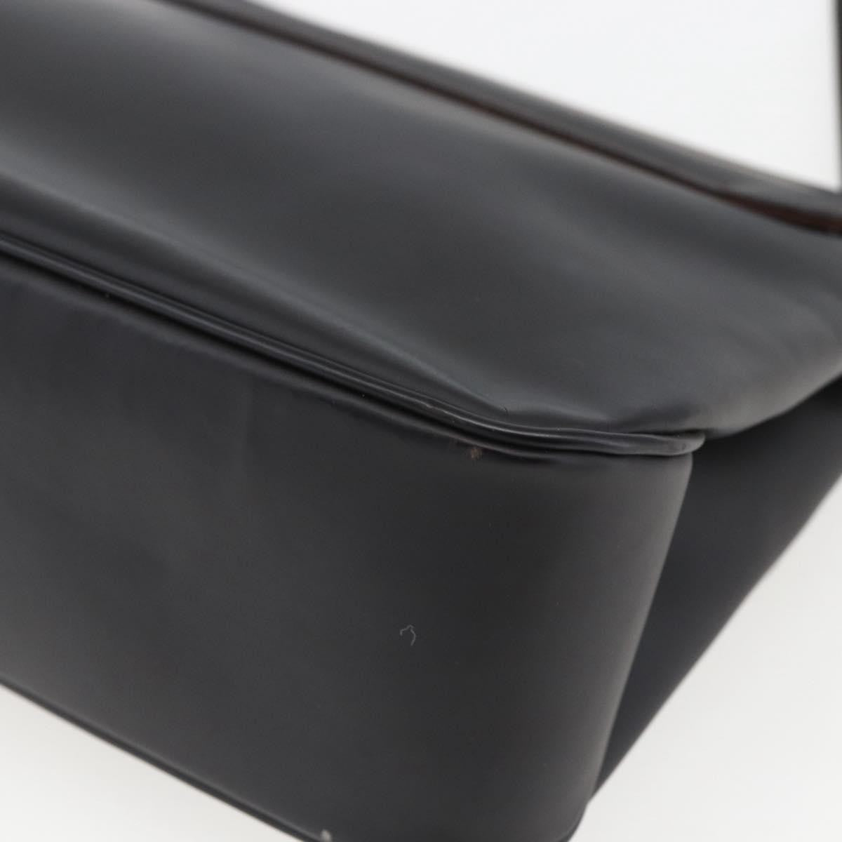 Salvatore Ferragamo Vala Shoulder Bag Leather, BLACK, LEATHER, Shoulder bag