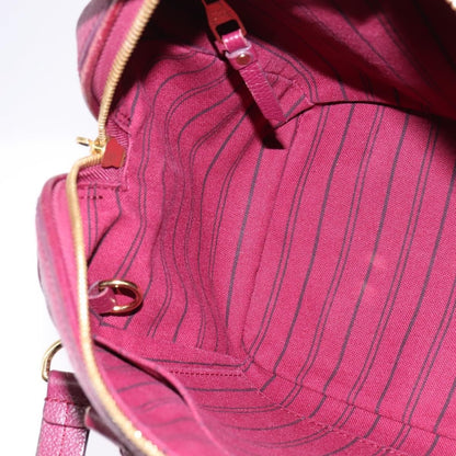 Louis Vuitton Speedy Bandouliere Bag Monogram Empreinte Leather, PURPLE, LEATHER, Handbag
