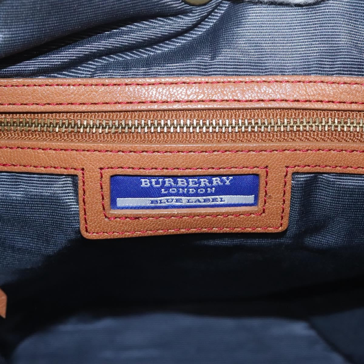 Burberry Blue Label Tote Bag Canvas, BEIGE, CANVAS, Tote bag