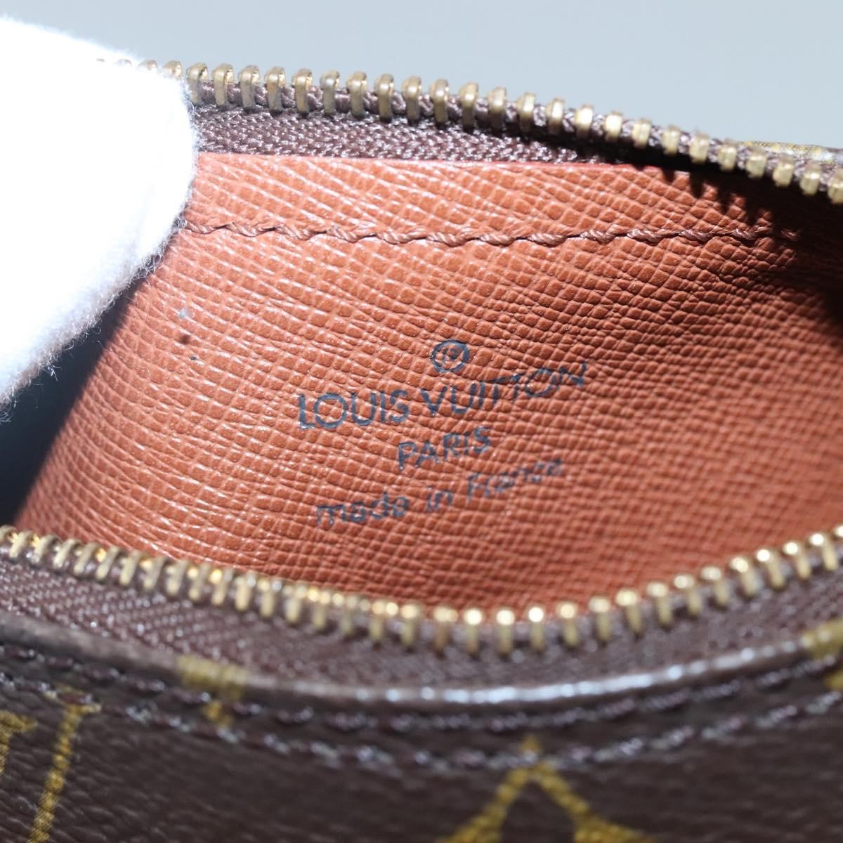 Louis Vuitton Papillon Pochette Monogram Canvas, BROWN, CANVAS, Handbag