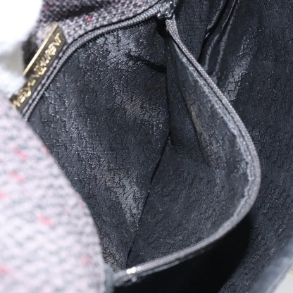 Saint Laurent Vintage Shoulder Bag Canvas, GRAY, CANVAS, Shoulder bag