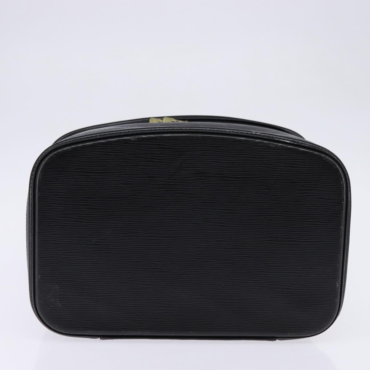 Louis Vuitton Nice Vanity Case Epi Leather, BLACK, LEATHER, Toiletry Case