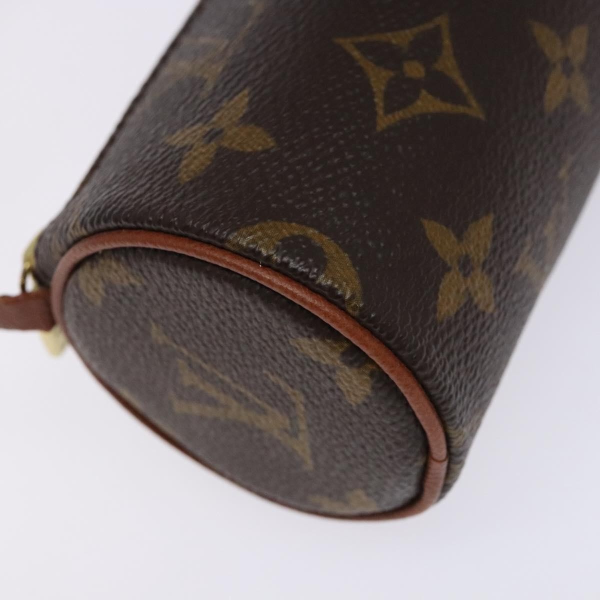 Louis Vuitton Papillon Pochette Monogram Canvas, BROWN, CANVAS, Handbag