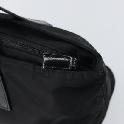 Prada Vintage Zip Tote Tessuto, BLACK, NYLON, Tote bag