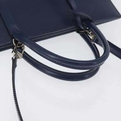 Louis Vuitton Marly Handbag Epi Leather, Blue, Leather, Handbag