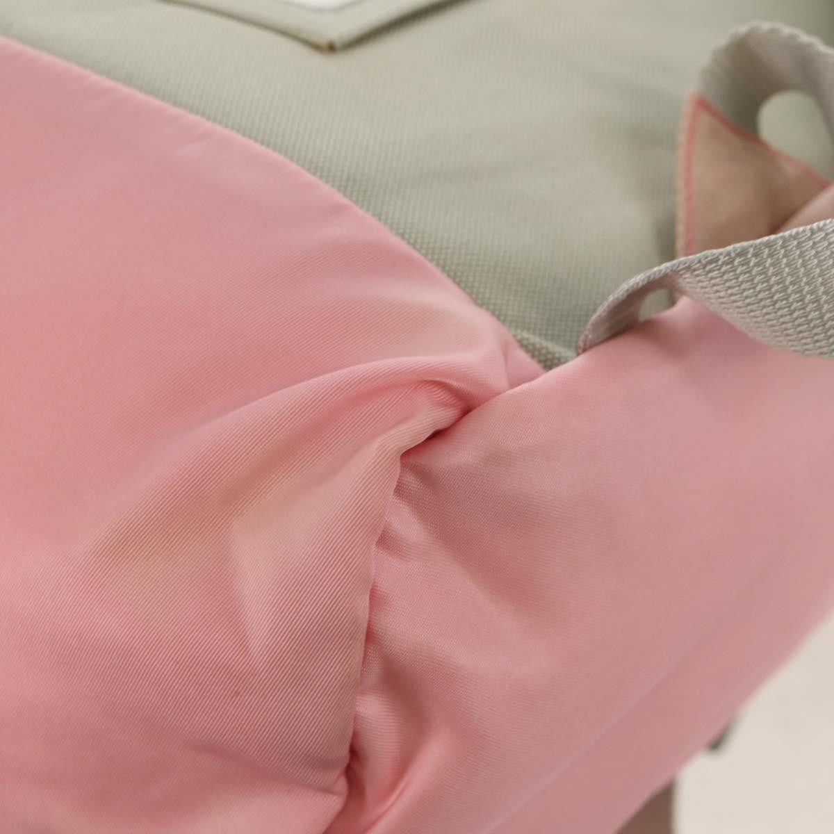 Prada Double Buckle Backpack Tessuto, Pink, Nylon, Backpack