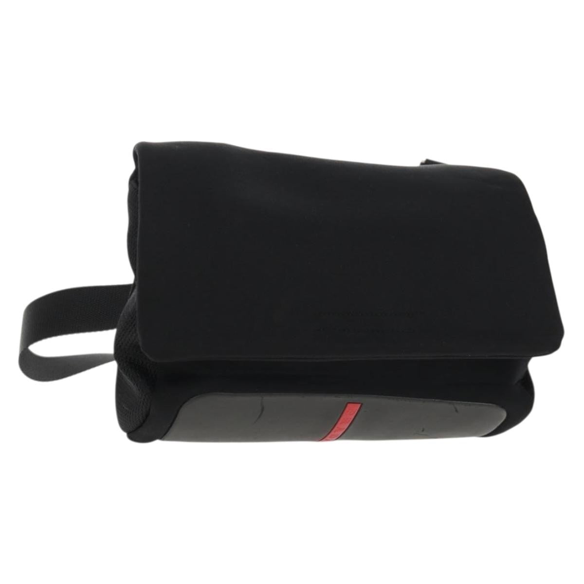 Prada Vintage Sport Shoulder bag Nylon, BLACK, NYLON, Shoulder bag