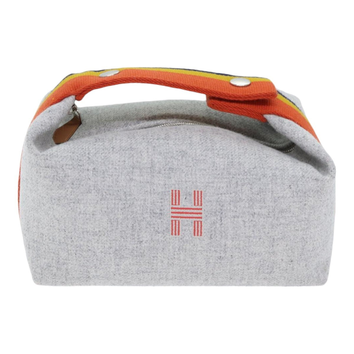 Hermes Bride à Brac Wool, GRAY, WOOL, Scarve & shawl