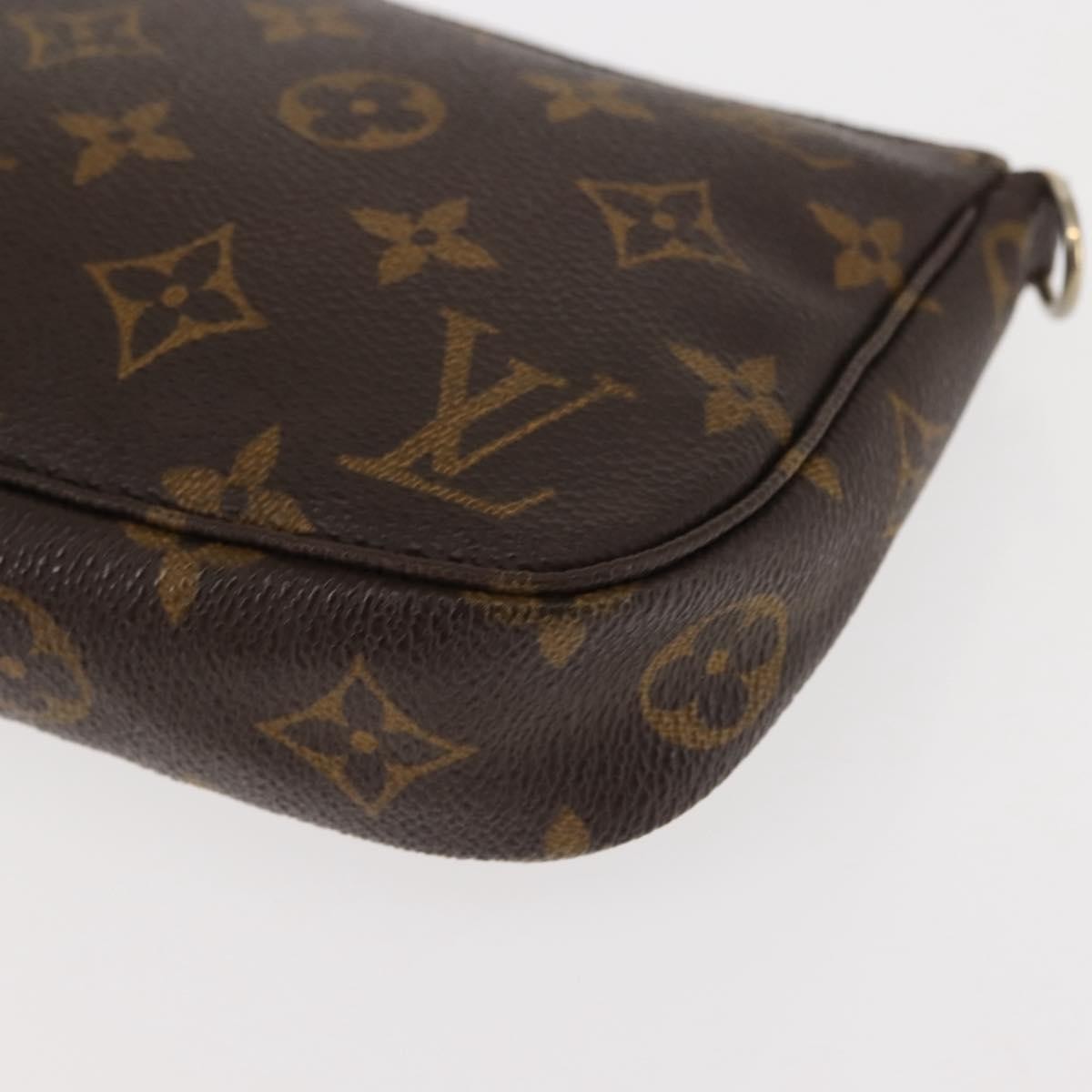 Louis Vuitton Pochette Accessoires NM Monogram Canvas, BROWN, CANVAS, Clutche & pouche