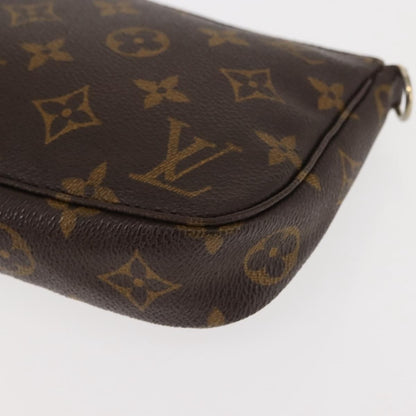 Louis Vuitton Pochette Accessoires NM Monogram Canvas, BROWN, CANVAS, Clutche & pouche