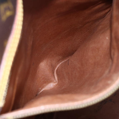 Louis Vuitton Shopping Sac Handbag Monogram Canvas, BROWN, CANVAS, Tote bag