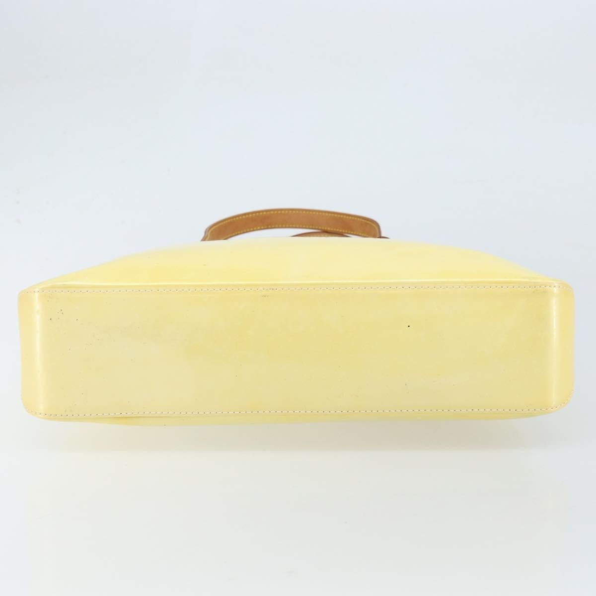Louis Vuitton Brentwood Handbag Monogram Vernis, YELLOW, PATENT_LEATHER, Tote bag