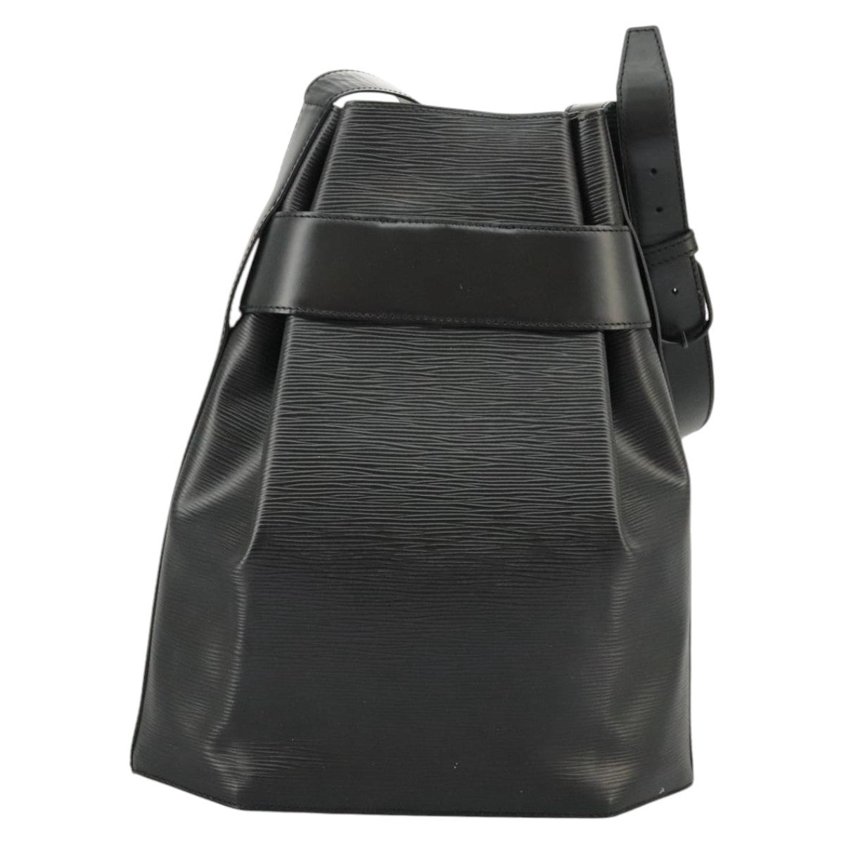 Louis Vuitton Vintage Sac d'Epaule Handbag Epi Leather, Black, Leather, Shoulder Bag