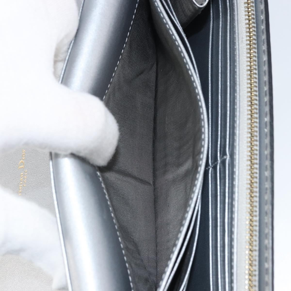 Christian Dior J'Adior Croisiere Chain Wallet Leather, SILVER, LEATHER, Clutche & pouche