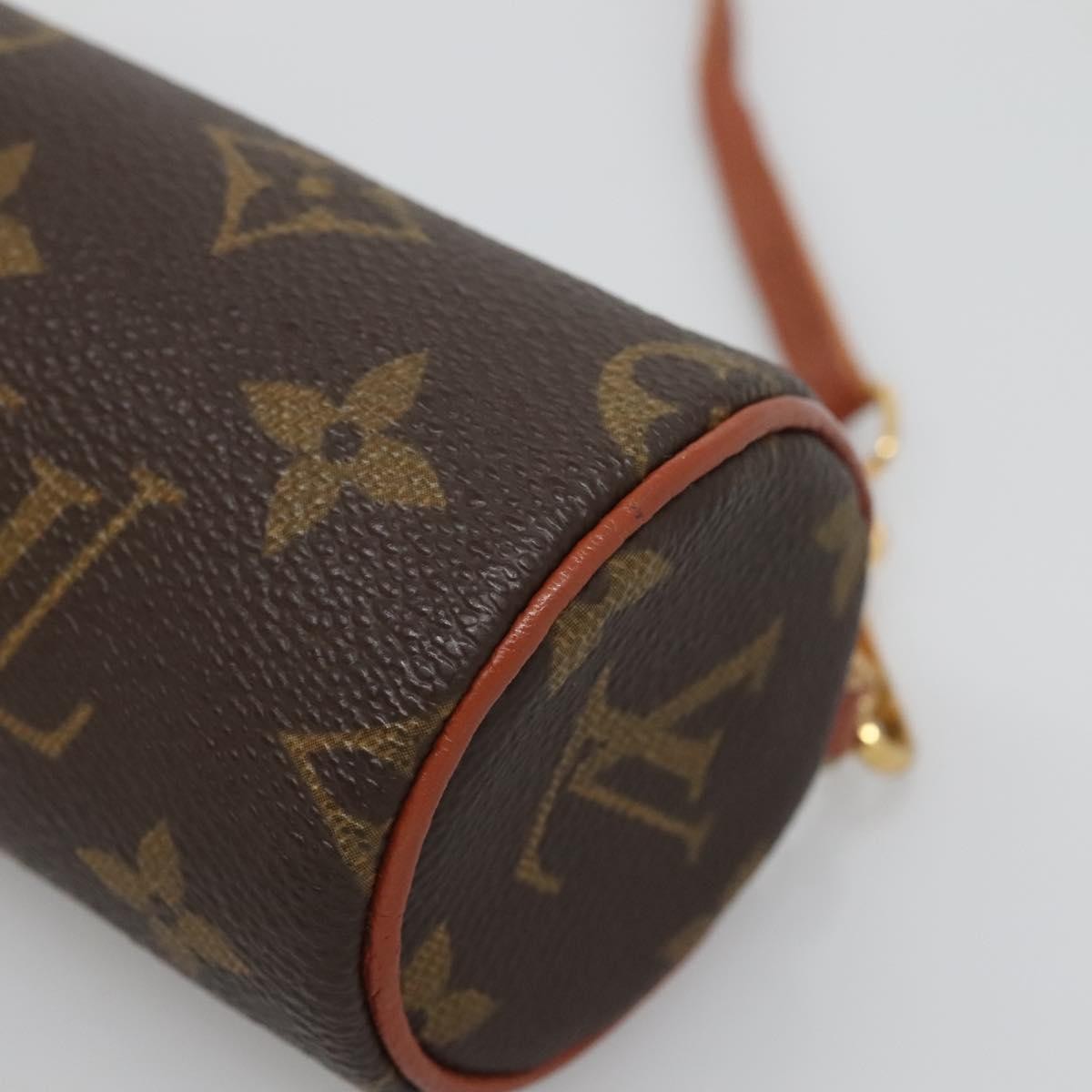 Louis Vuitton Papillon Pochette Monogram Canvas, BROWN, CANVAS, Clutche & pouche