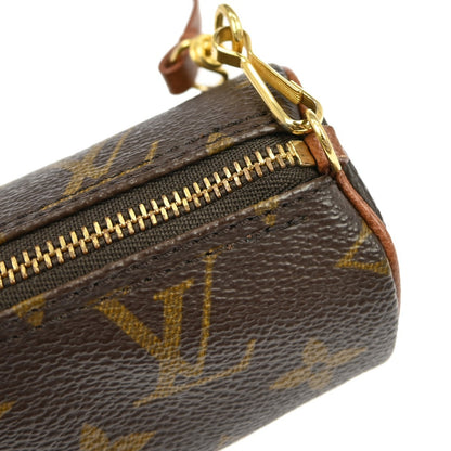 Louis Vuitton Papillon Pochette Monogram Canvas, BROWN, CANVAS, Clutche & pouche
