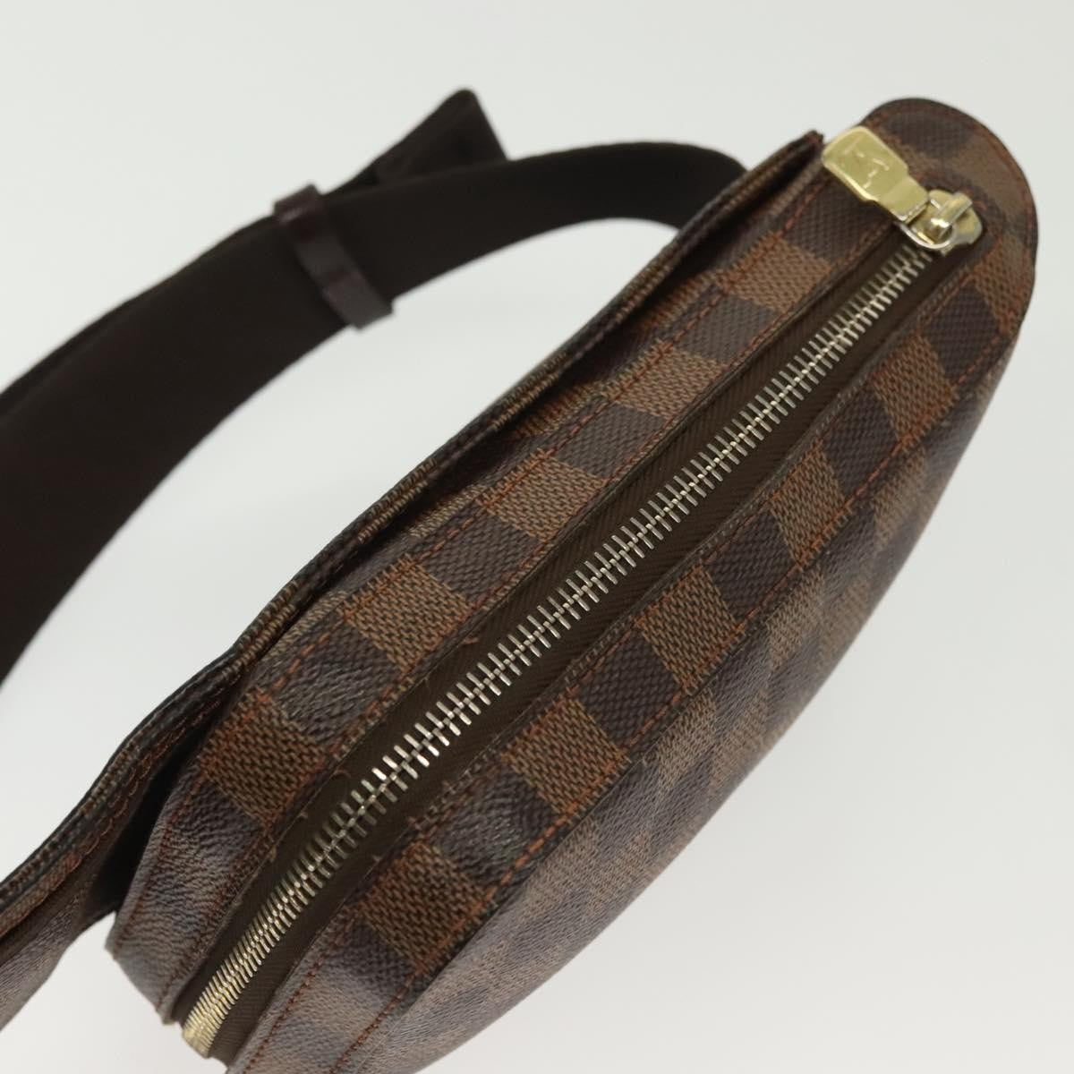 Louis Vuitton Geronimos Waist Bag Damier, BROWN, CANVAS, Shoulder bag