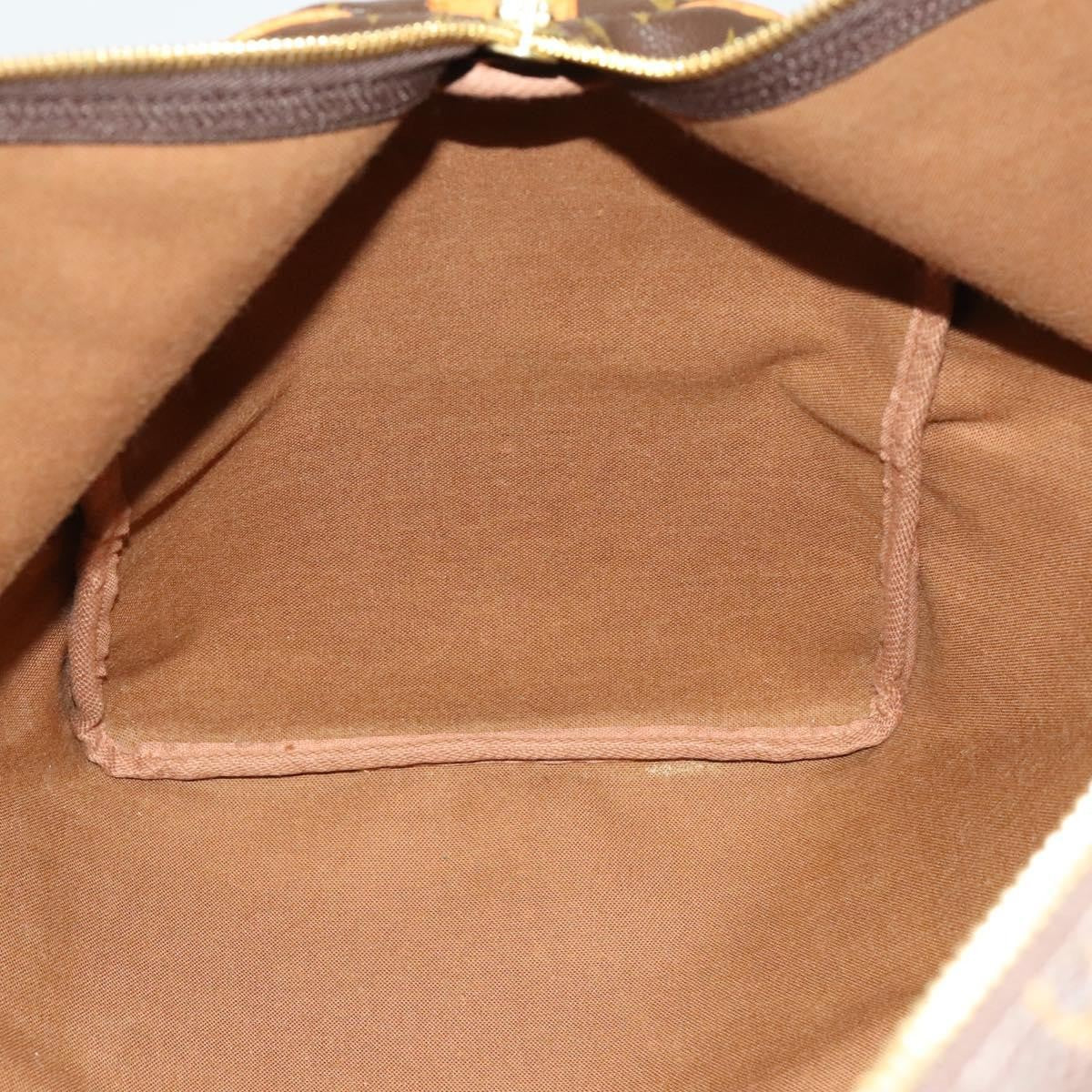 Louis Vuitton Keepall Bag Monogram Canvas, BROWN, CANVAS, Travel bag