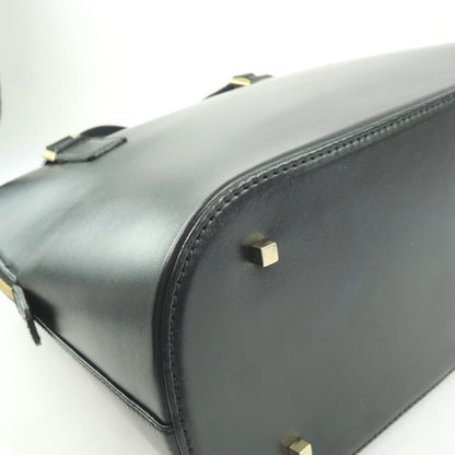 Salvatore Ferragamo Vintage Top handle handbag Calfskin, BLACK, LEATHER, Handbag