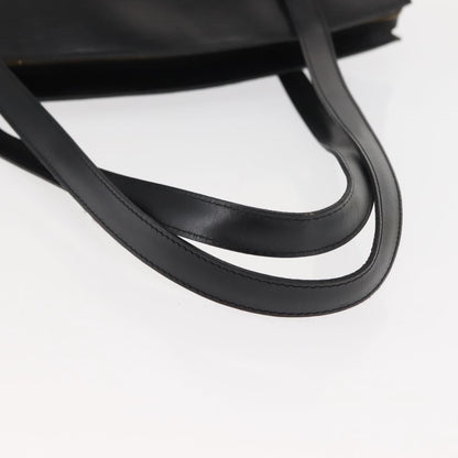 Louis Vuitton Saint Jacques Handbag Epi Leather, BLACK, LEATHER, Shoulder bag