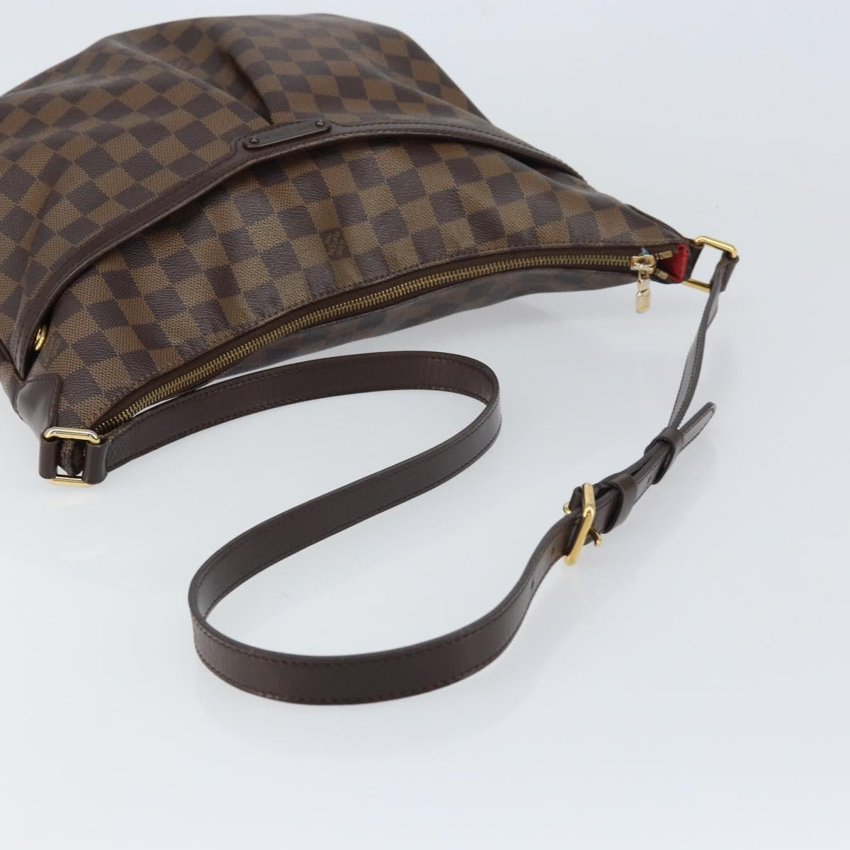 Louis Vuitton Bloomsbury Handbag Damier, Brown, Canvas, Handbag