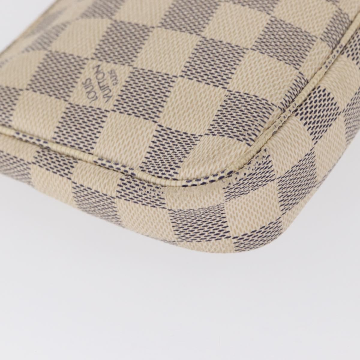 Louis Vuitton Pochette Accessoires NM Damier, BEIGE, CANVAS, Clutche & pouche