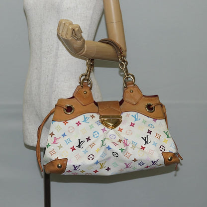 Louis Vuitton Ursula Handbag Monogram Multicolor, WHITE, CANVAS, Handbag