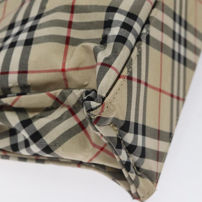 Burberry Nova Check Tote Nylon, BEIGE, NYLON, Tote bag