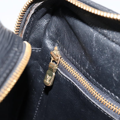 Louis Vuitton Trocadero Handbag Epi Leather, BLACK, LEATHER, Shoulder bag