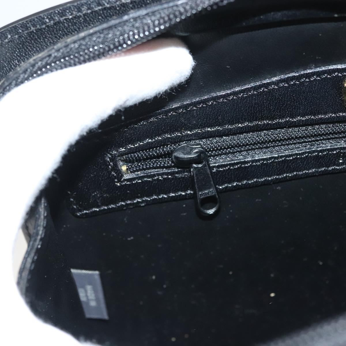 Bally Vintage Shoulder Bag Leather, Black, Leather, Shoulder Bag
