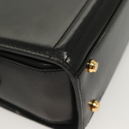 Bally Vintage Shoulder Bag Leather, Black, Leather, Shoulder Bag
