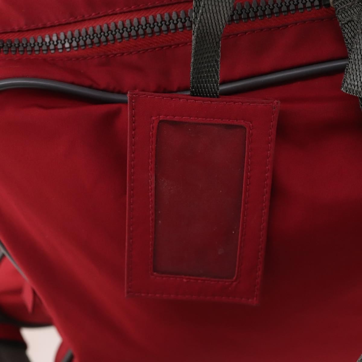 Prada Sport Line Boston Bag Nylon, Red, Nylon, Travel Bag