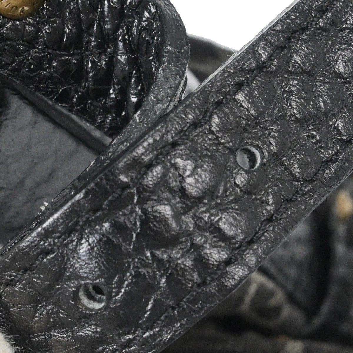 Louis Vuitton XS Hobo Denim, BLACK, DENIM_JEANS, Shoulder bag
