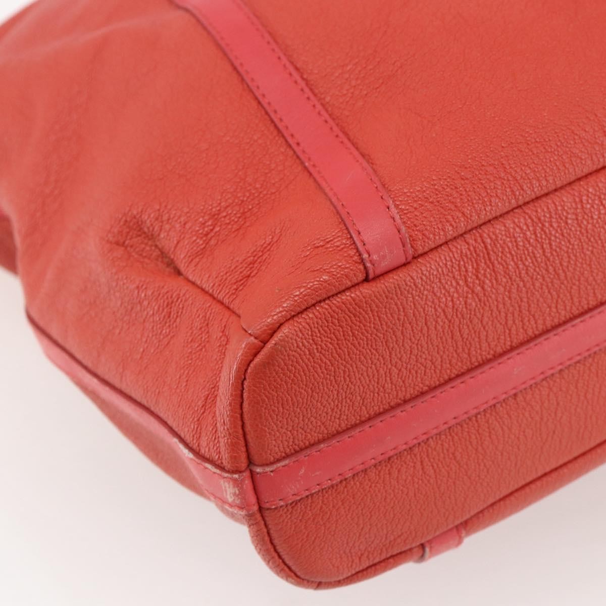 Bvlgari Chandra Top Handle Bag Leather, PINK, LEATHER, Tote bag