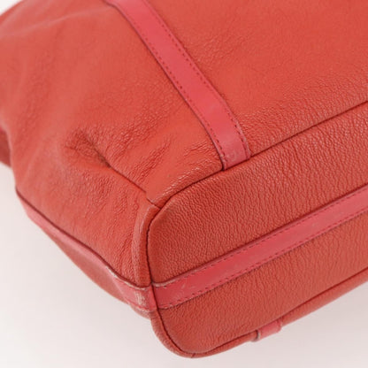 Bvlgari Chandra Top Handle Bag Leather, PINK, LEATHER, Tote bag