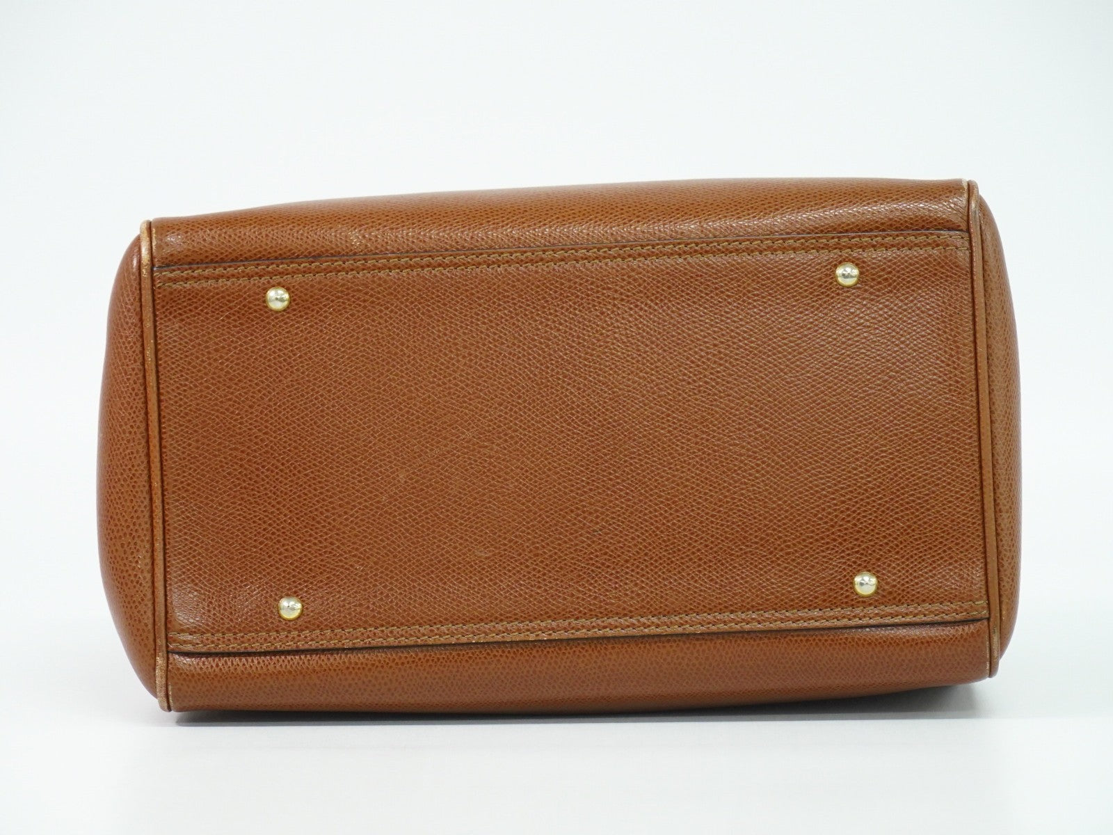 Celine Handbag Leather, BROWN, LEATHER, Handbag